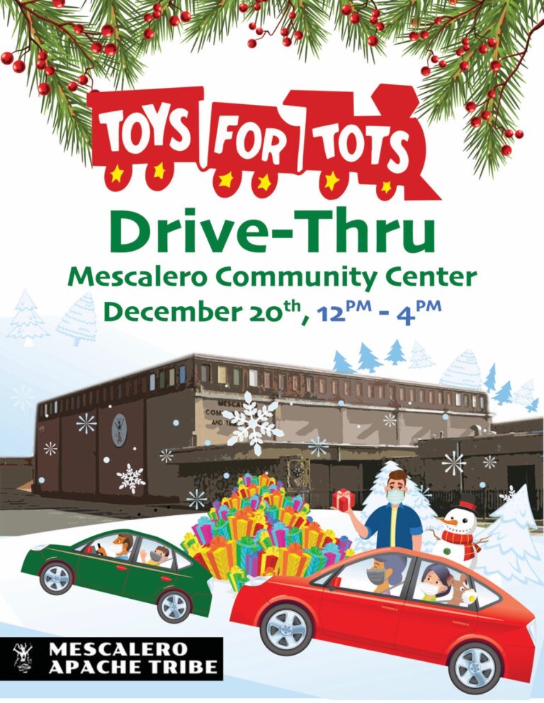 DriveThru Toys for Tots Official Website of the Mescalero Apache Tribe