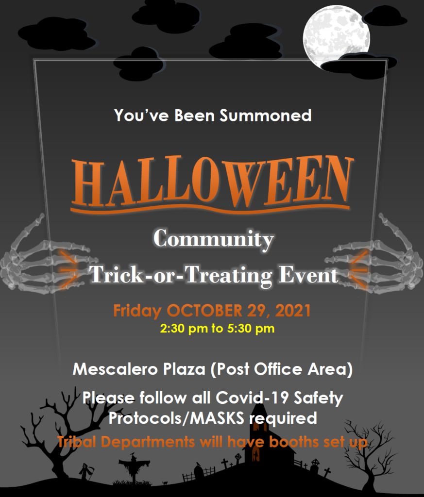 Community Halloween Events! - Official Website of the Mescalero Apache ...