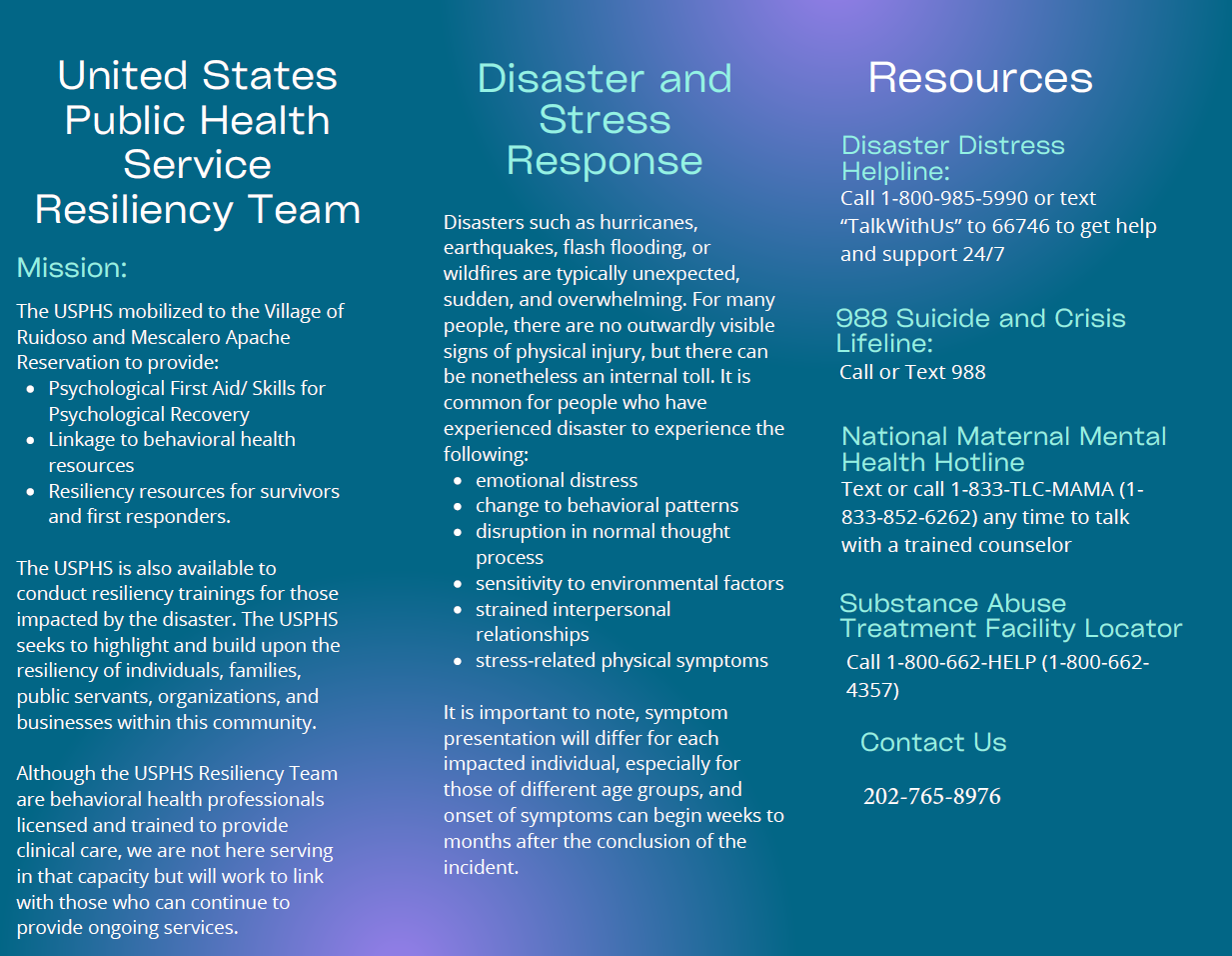 united-states-public-health-service-resiliency-team-is-here-to-help